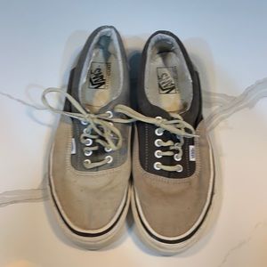 Vans Gray and Tan
